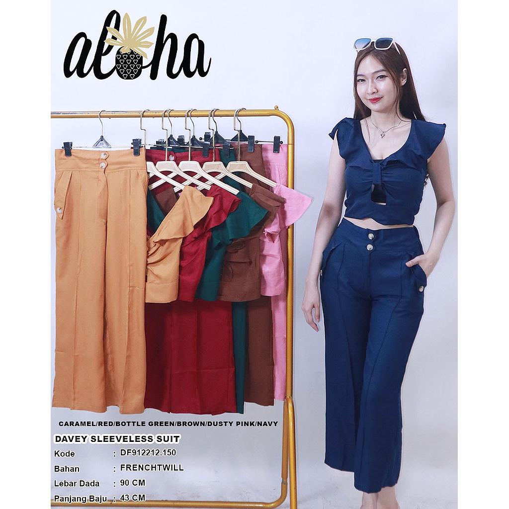 Davey sleeveless suit (2piece) (DF.150)