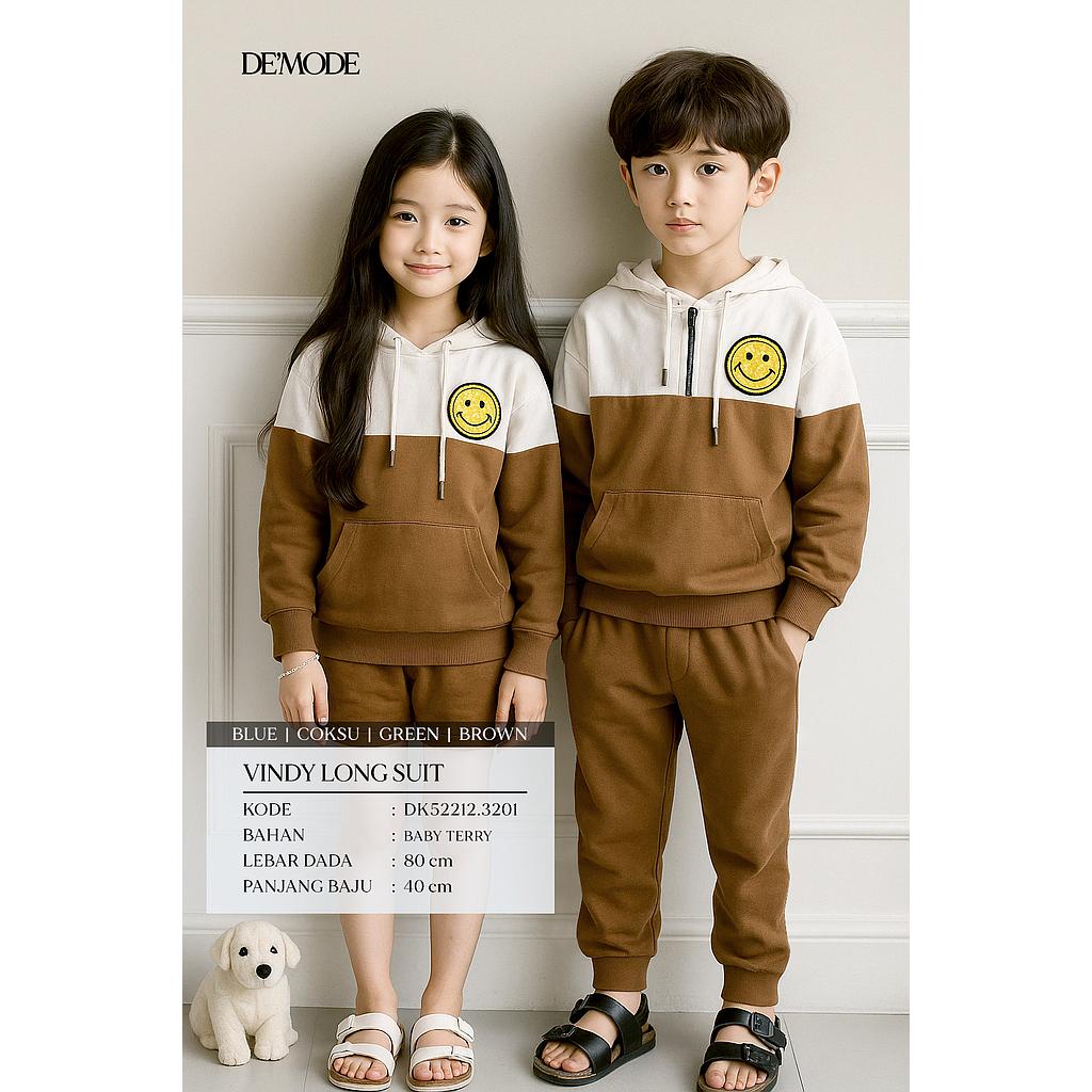 Vindy long suit(2piece) (DK.320)