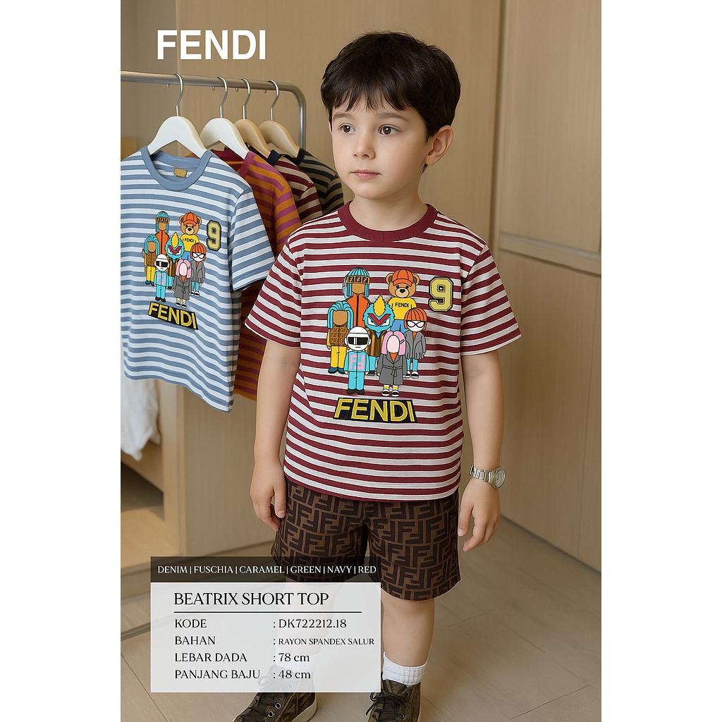 Beatrix short T-shirt (DK.182)