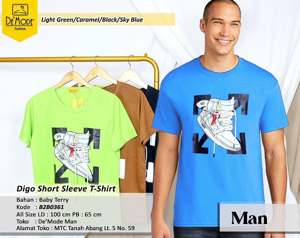 Digo short  T-shirt (B036)