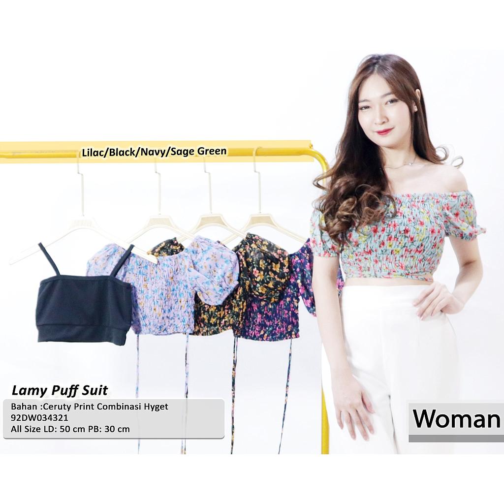 Lamy short sleeve top suit ( 2 Piece )(DW03430)
