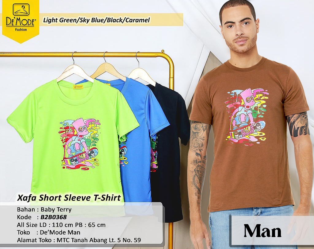 Xafa Short T-shirt (B036)