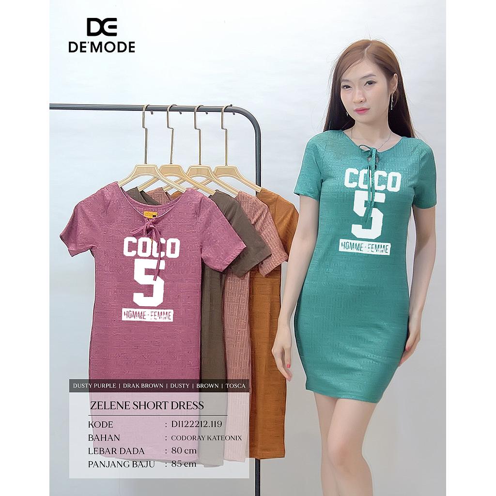  Zelene short dress (DI.119)