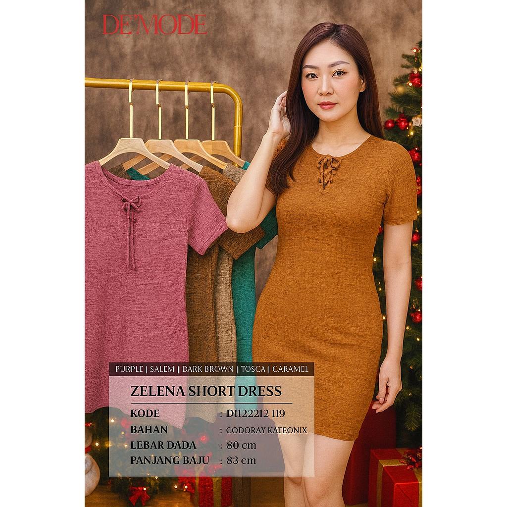  Zelene short dress (DI.119)