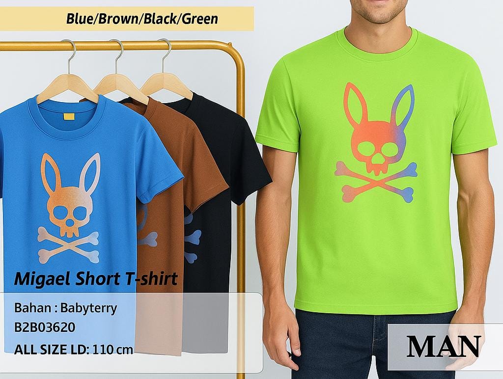 Migael short T-shirt (B036)