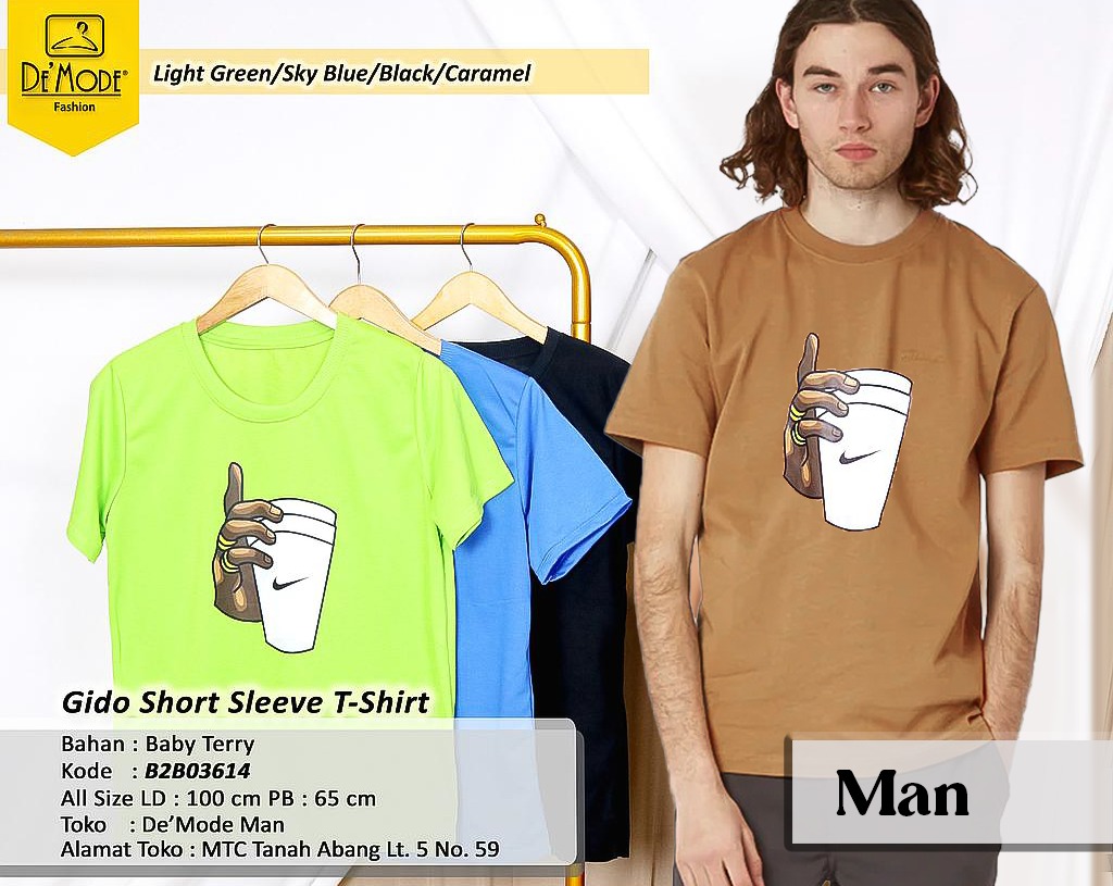 Gido short T-shirt (B036)