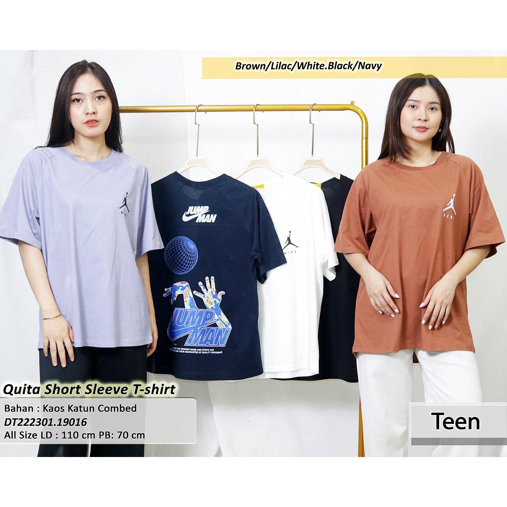 Quita Short Sleeve Oversize T-Shirt  (DT190)