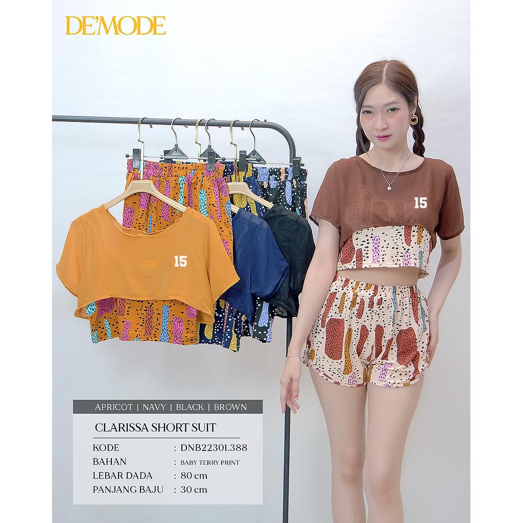 Clarissa Short  suit ( 3 Piece )(DN.388)