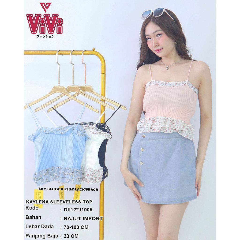 Kaylena sleeveless Knit top