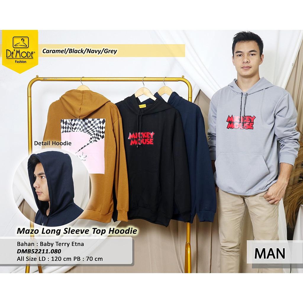 Mazo Long Sleeve Top Hoodie  (DM080)