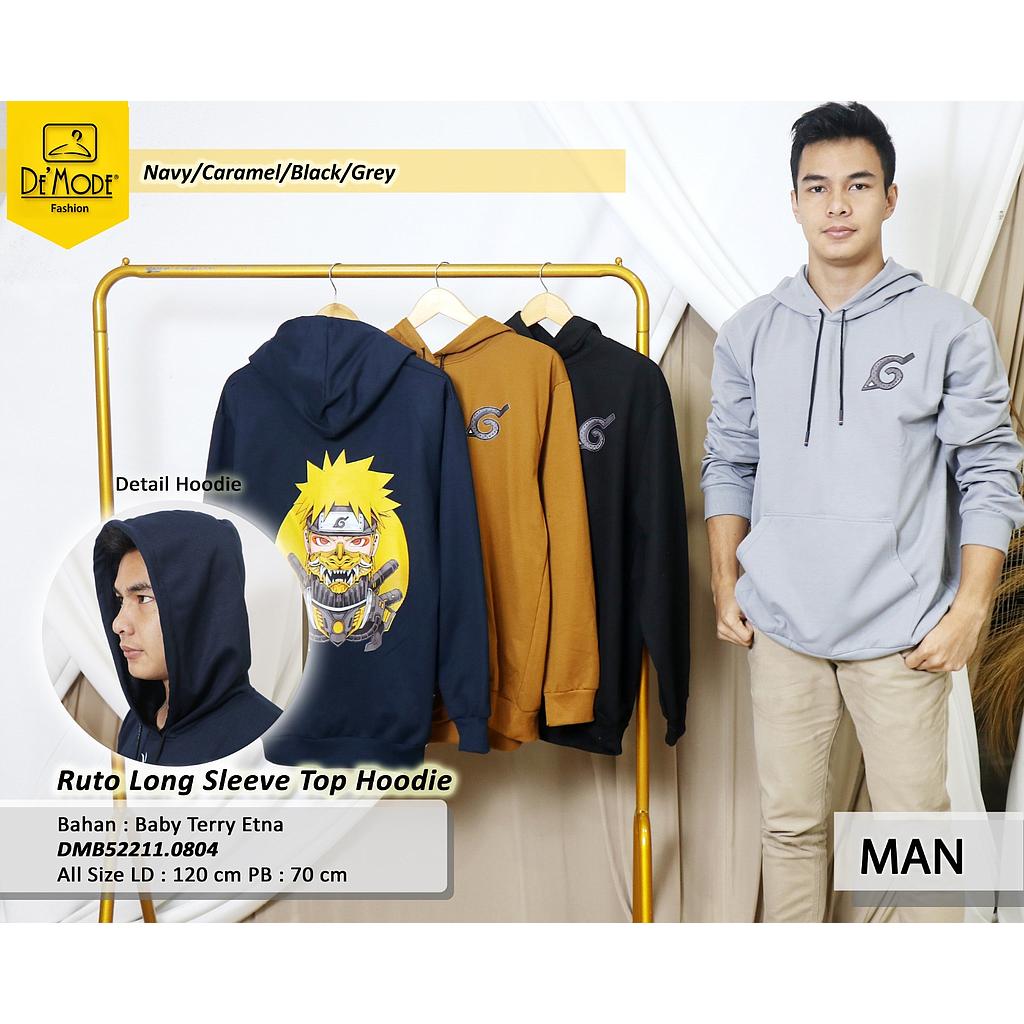  Ruto Long sleeve Top Hoodie (DM080)