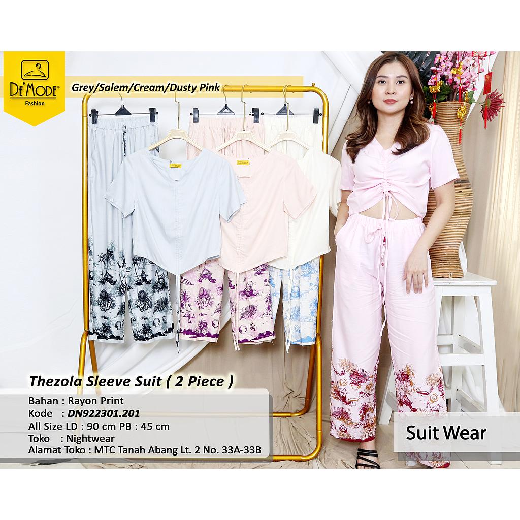 Thezola sleeve suit (2piece) (DN.201)