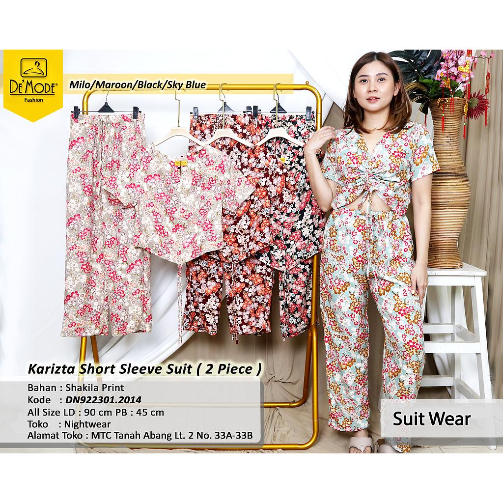 Karitza short sleeve suit (2piece)  (DN.201)