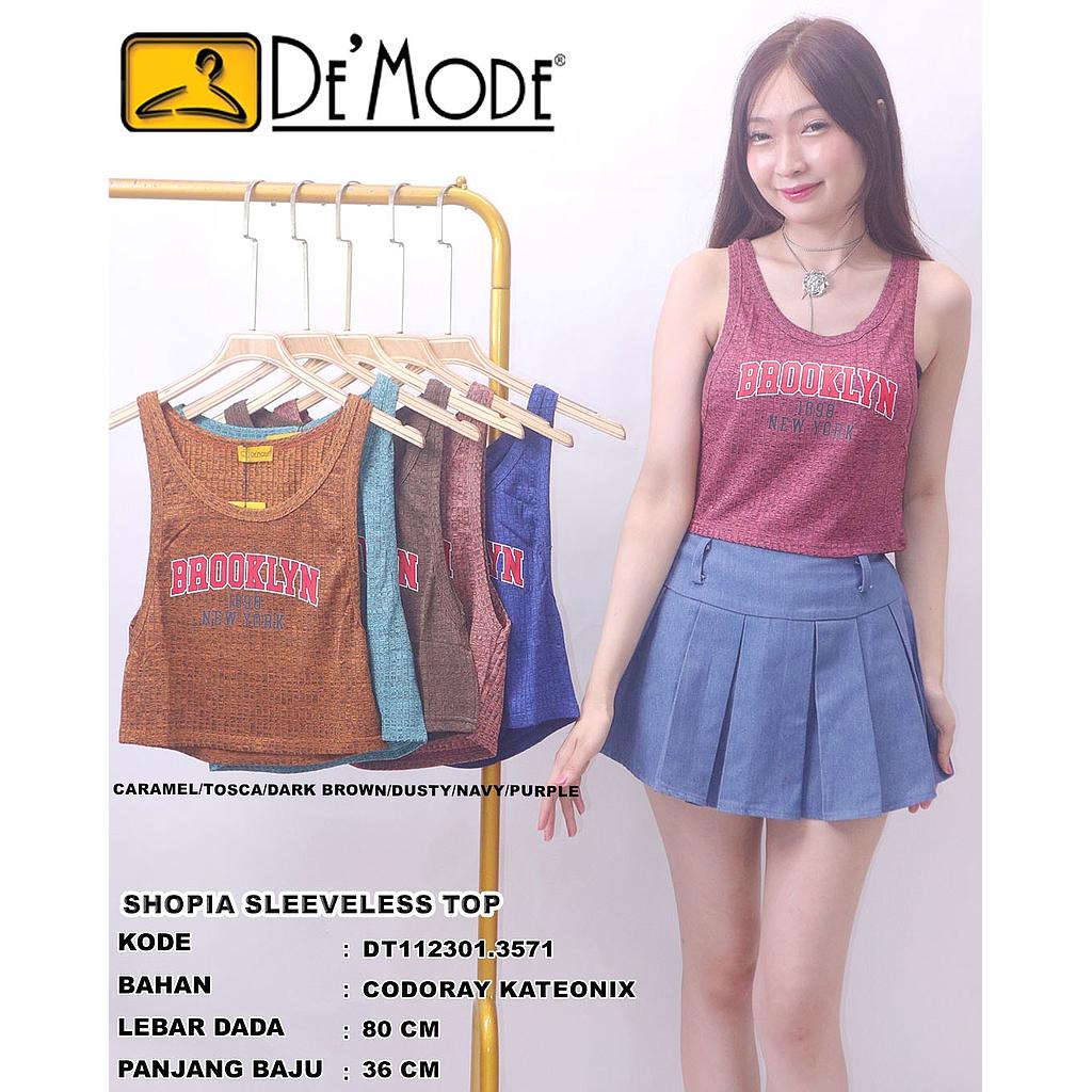  Shopia Sleevelees Top (DT357)