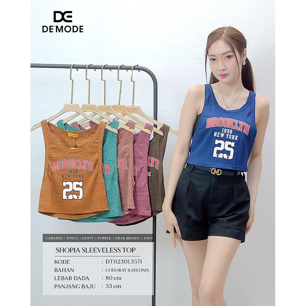  Shopia Sleevelees Top (DT357)
