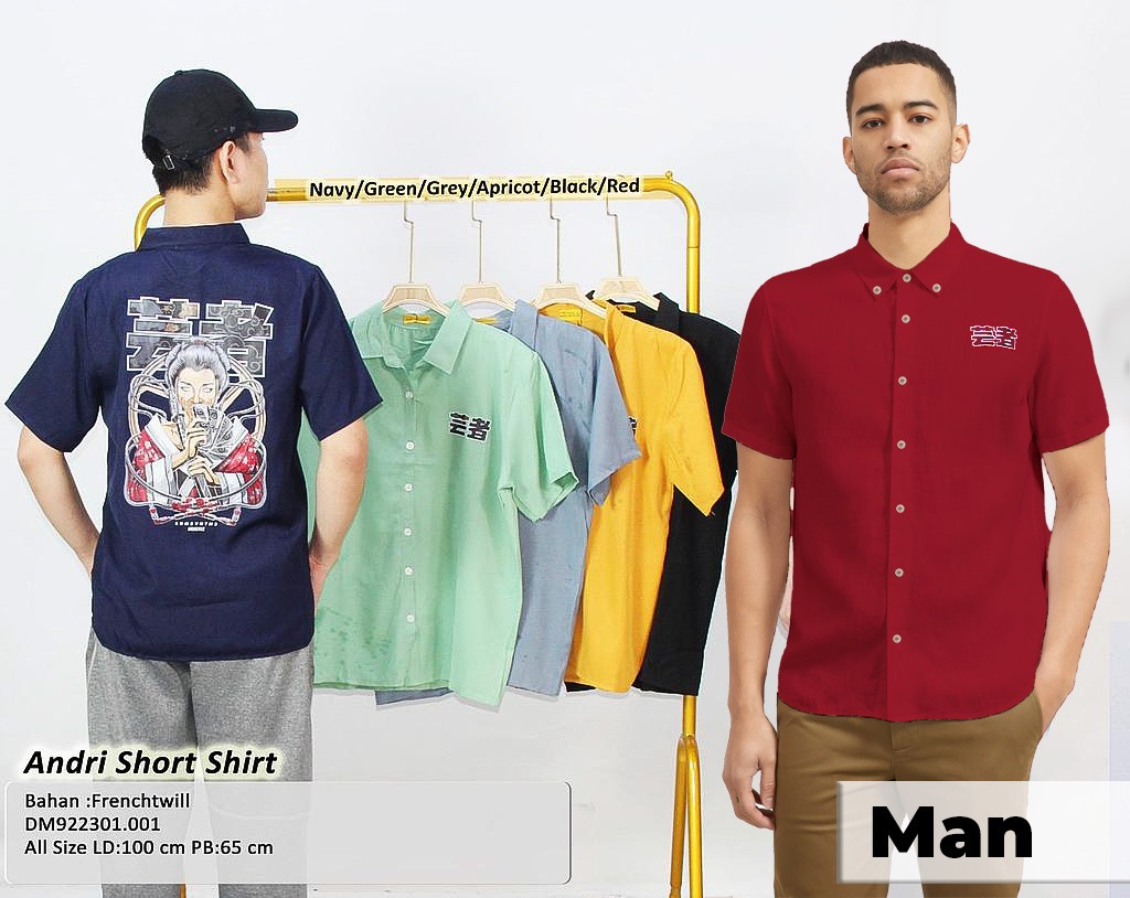 Andri short shirt  (DM.001)