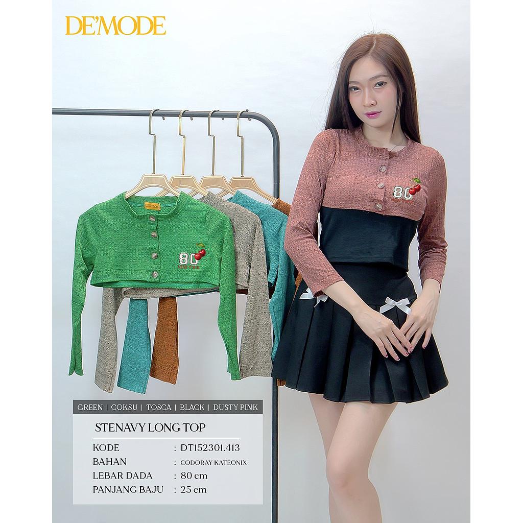  Stevany long  top (DT413)