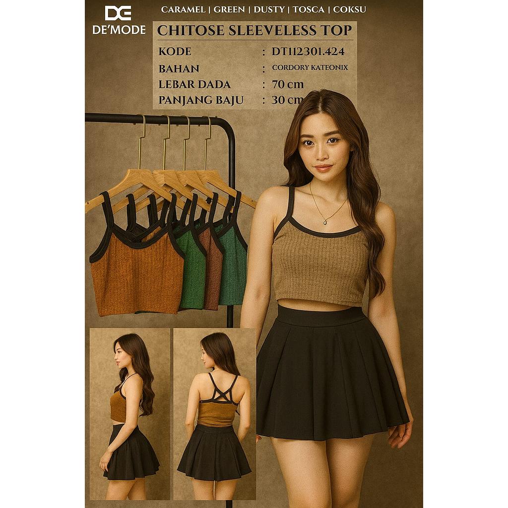  Chitose  Sleeveless top (DT.424)