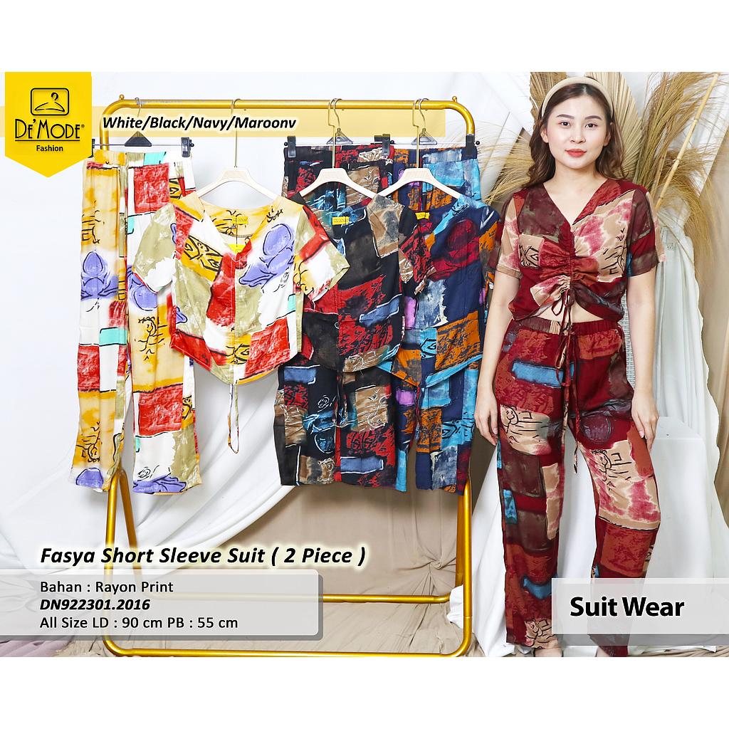 Fasya Short sleeve suit (2piece) (DN.201)