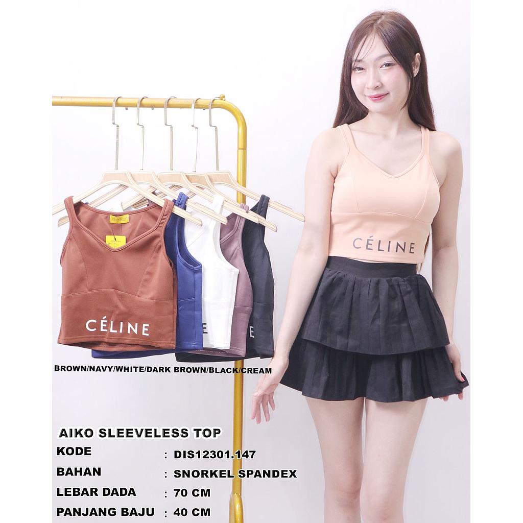 Aiko sleeveless top  (DI147)