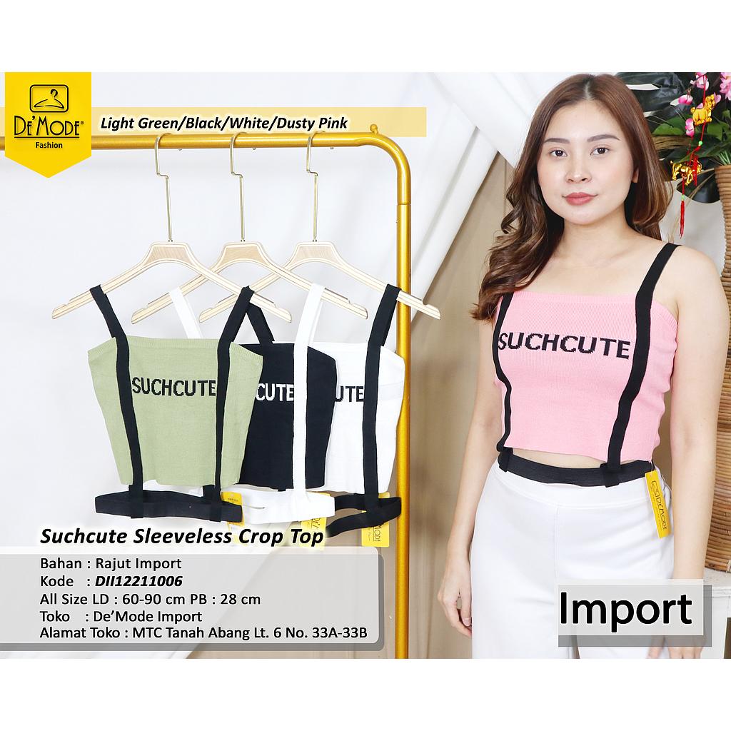 Suchcute sleeveles Top
