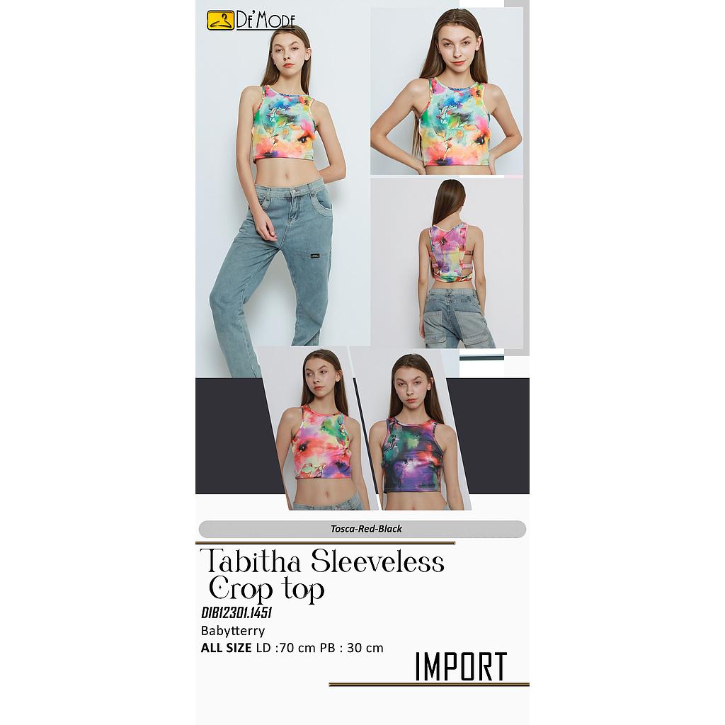 Tabitha sleeveless crop top (DI145)