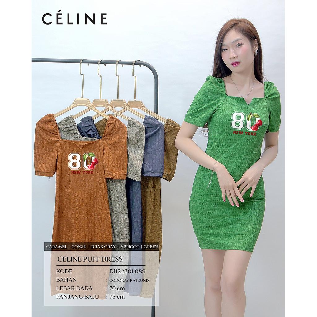  Celine Puff dress (DI089)