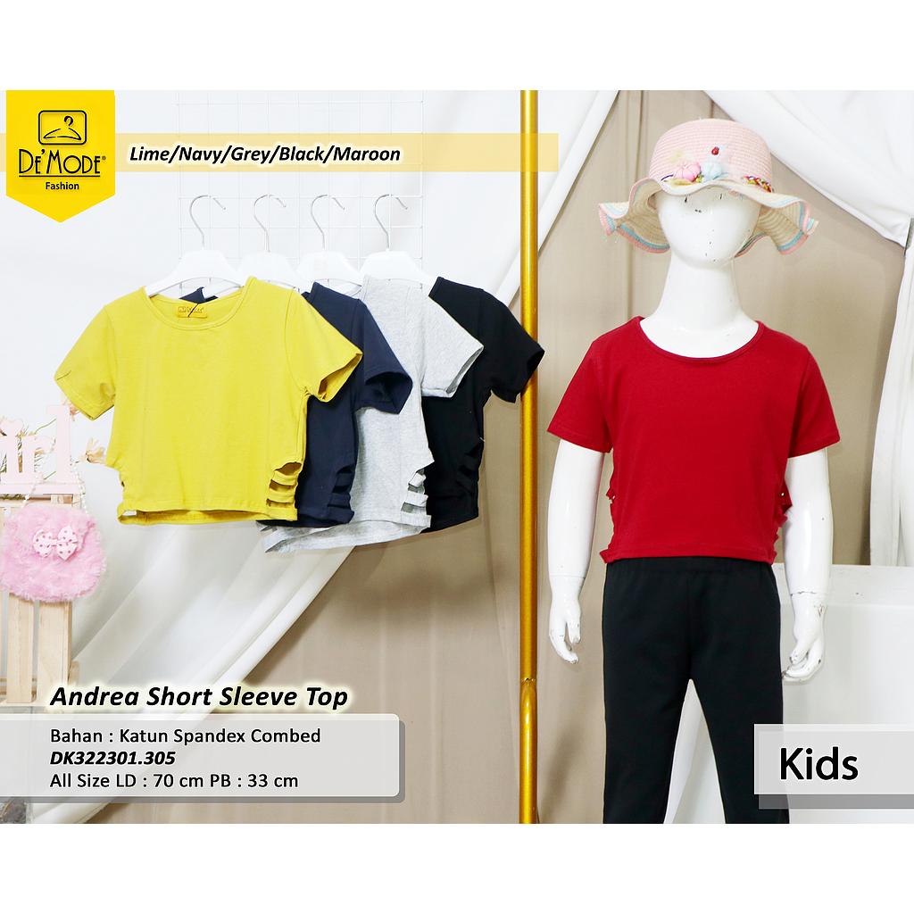  Andrea short sleeve top (DK.305)