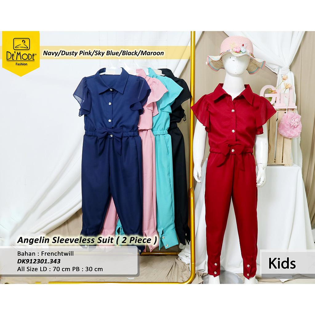Angelin Sleeveless suit (2piece) (DK.343)