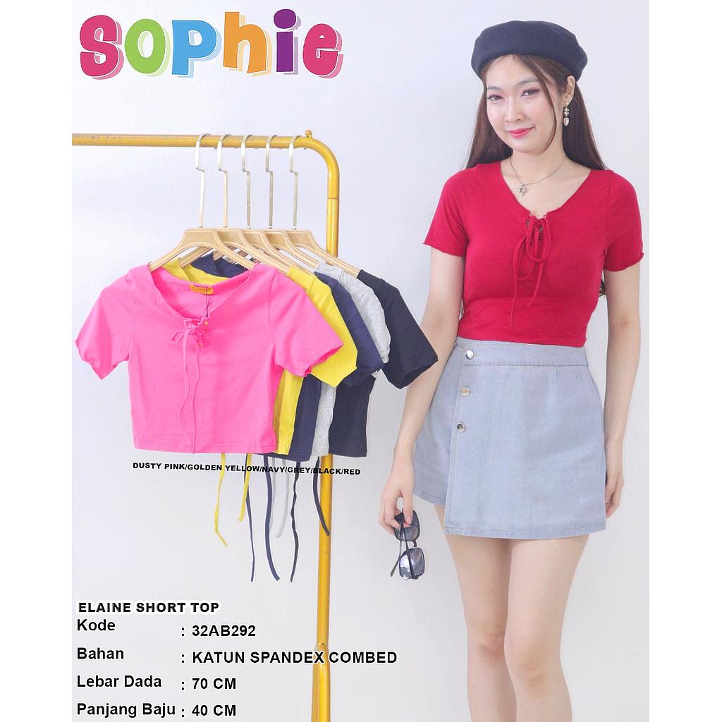 Elaine short top (AB292)