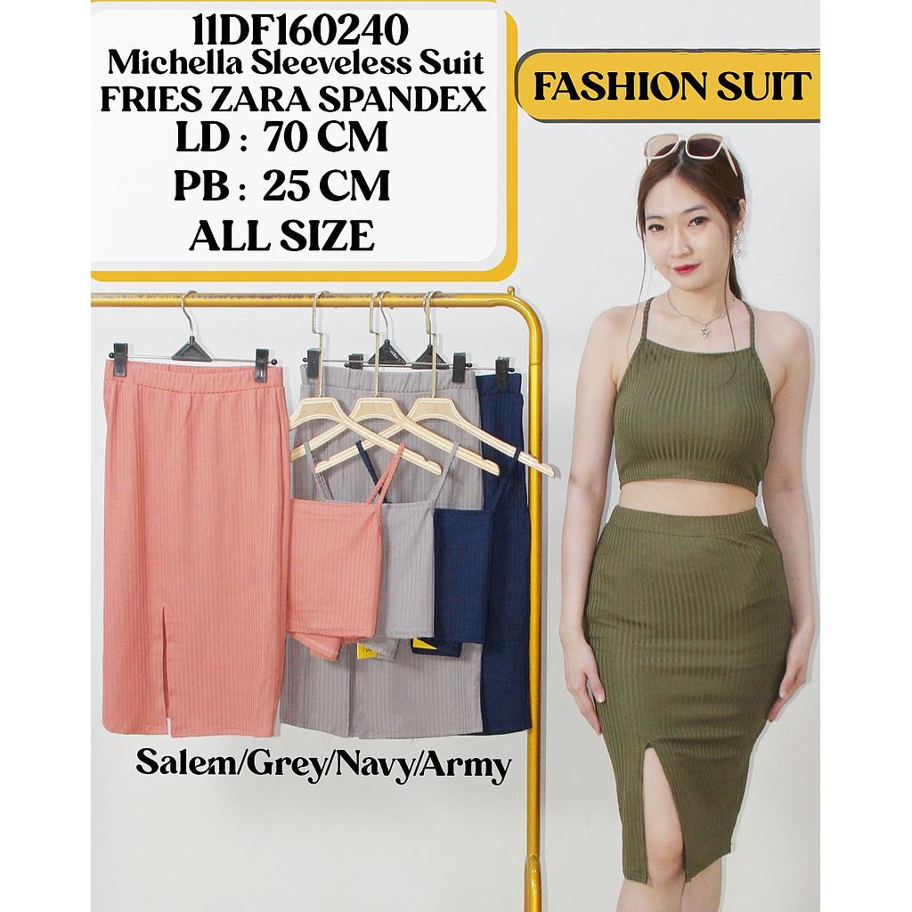 Michella Sleeveless Suit  (2piece) (DF160 )
