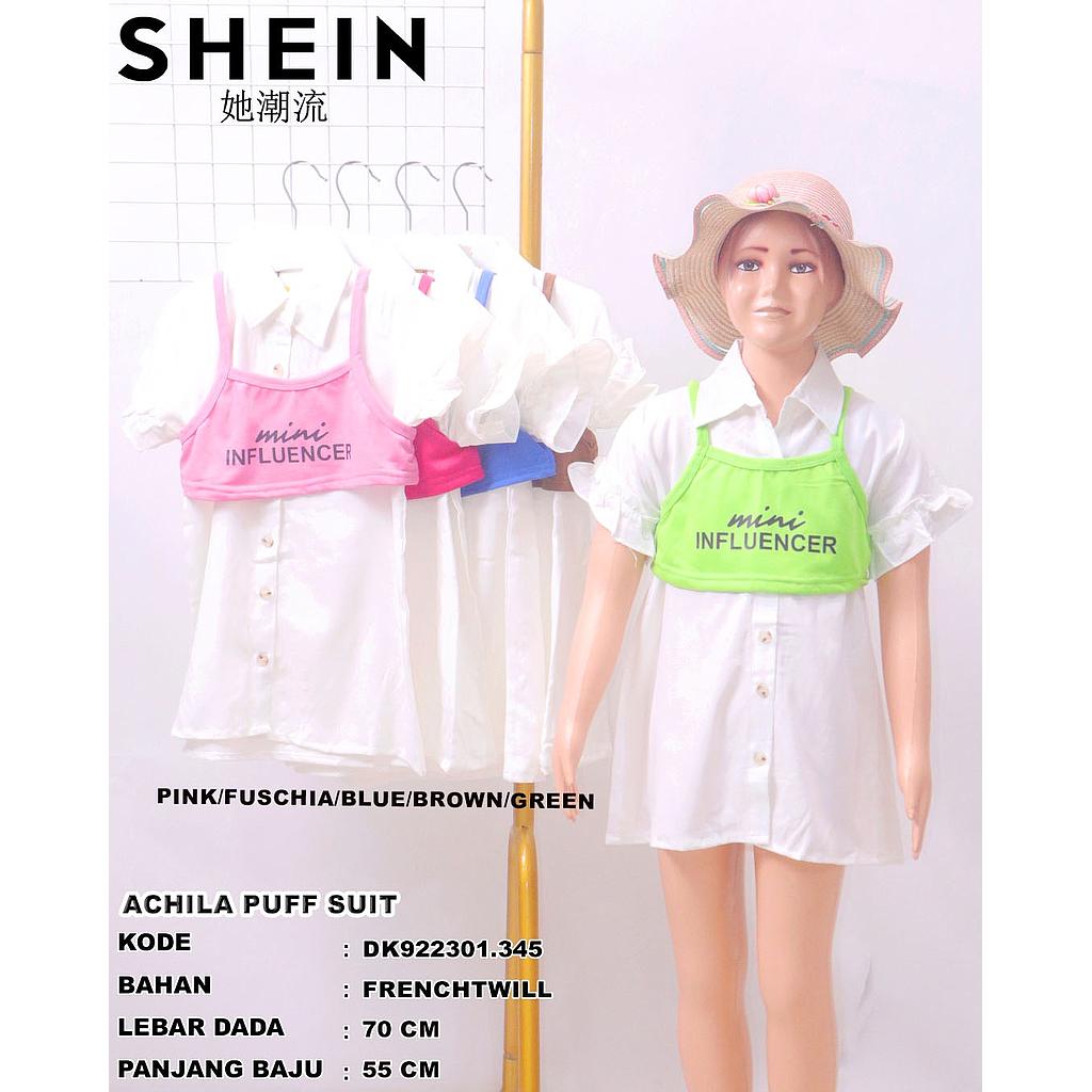  Achila Puff Suit ( 2piece )(DK.345)