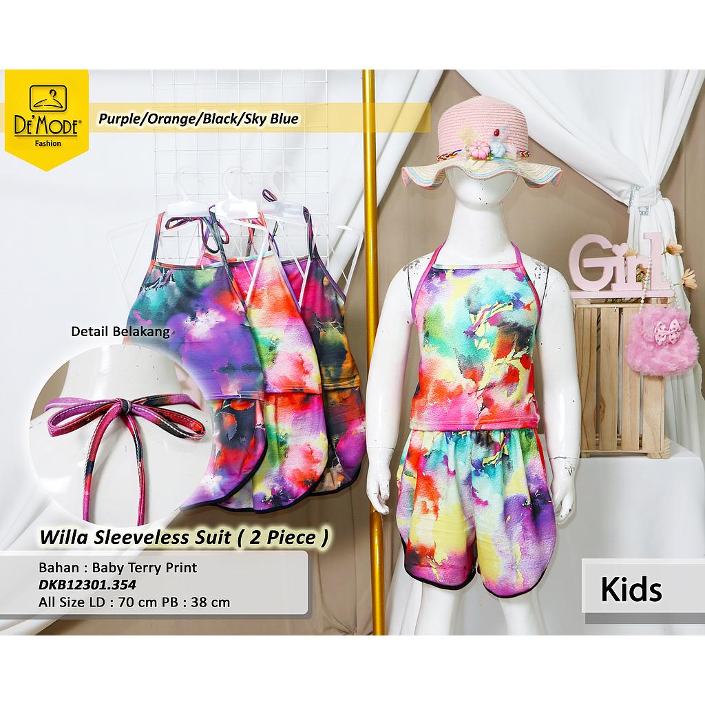 Willa Sleeveless Suit  (DK.354)
