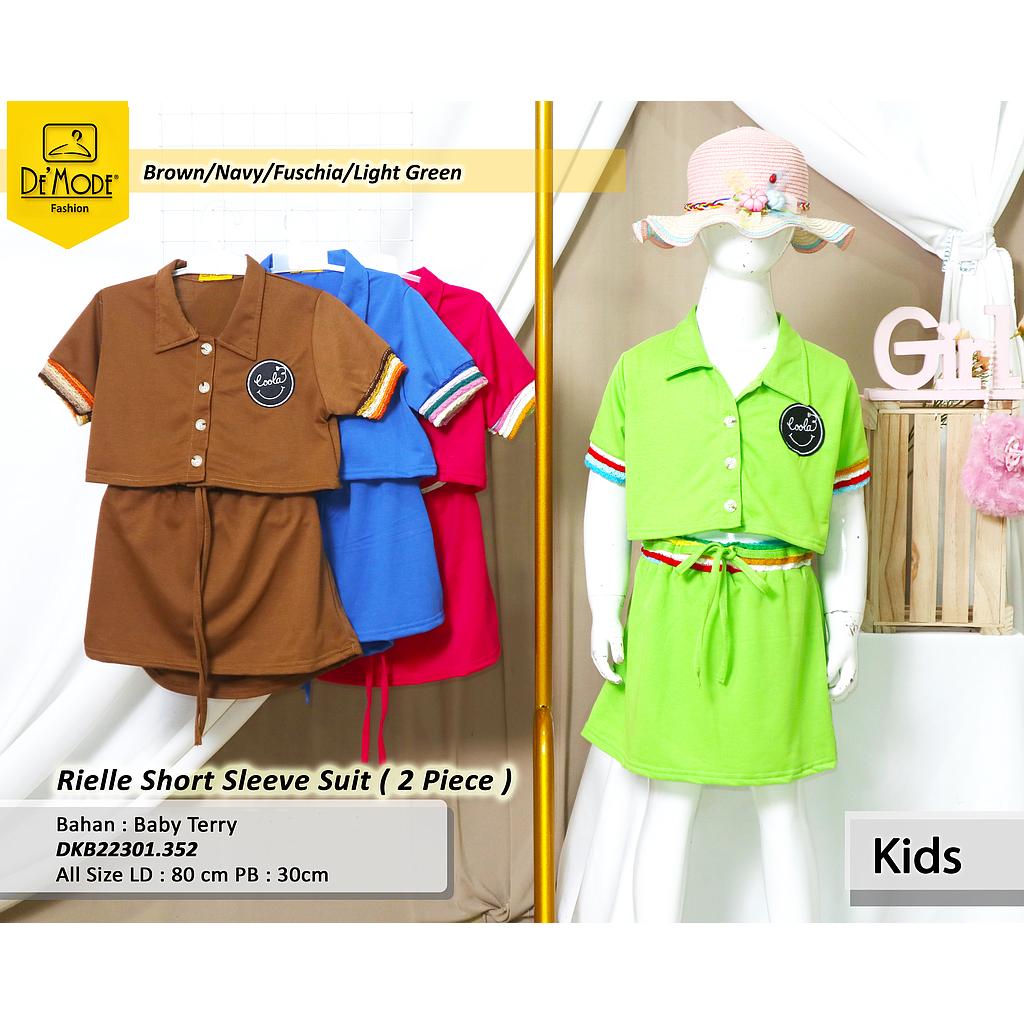 Rielle short suit (2piece)(DK.352)