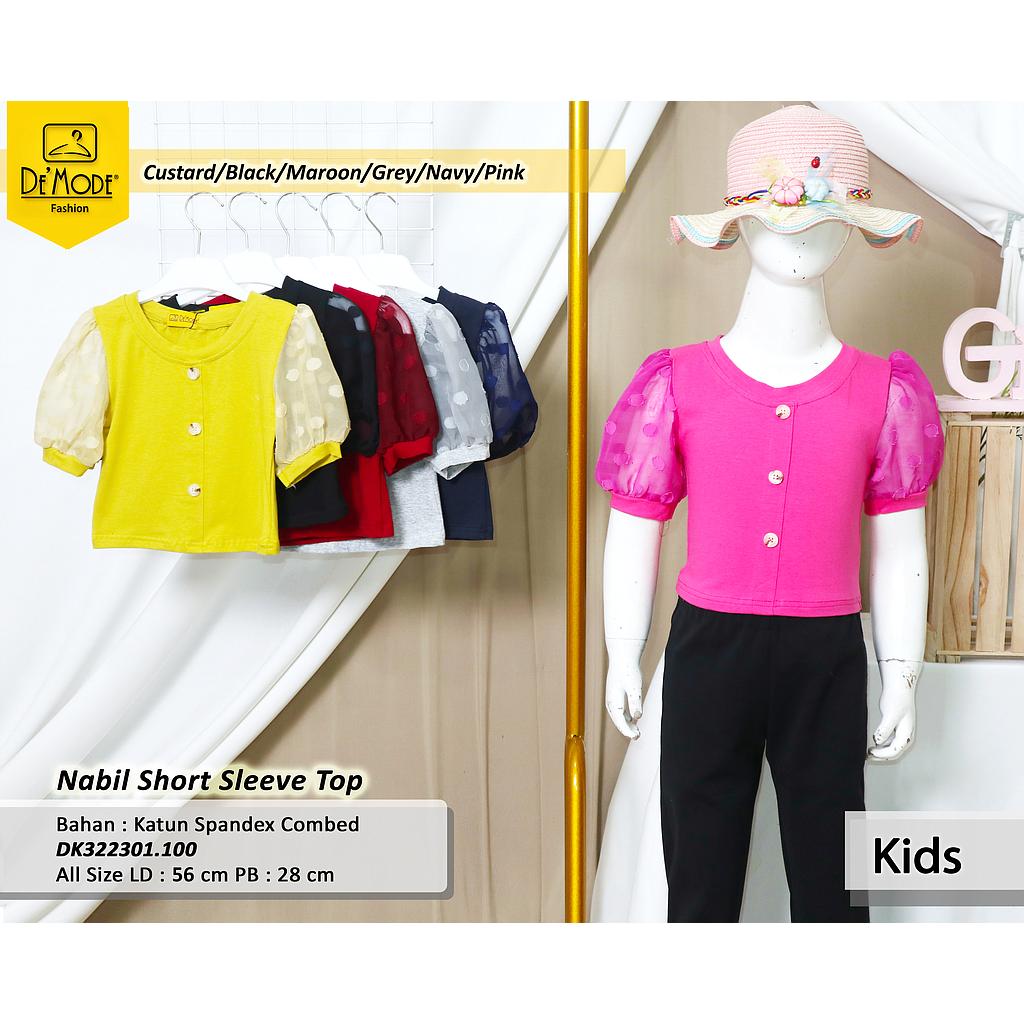 Nabil short sleeve top (DK.100)