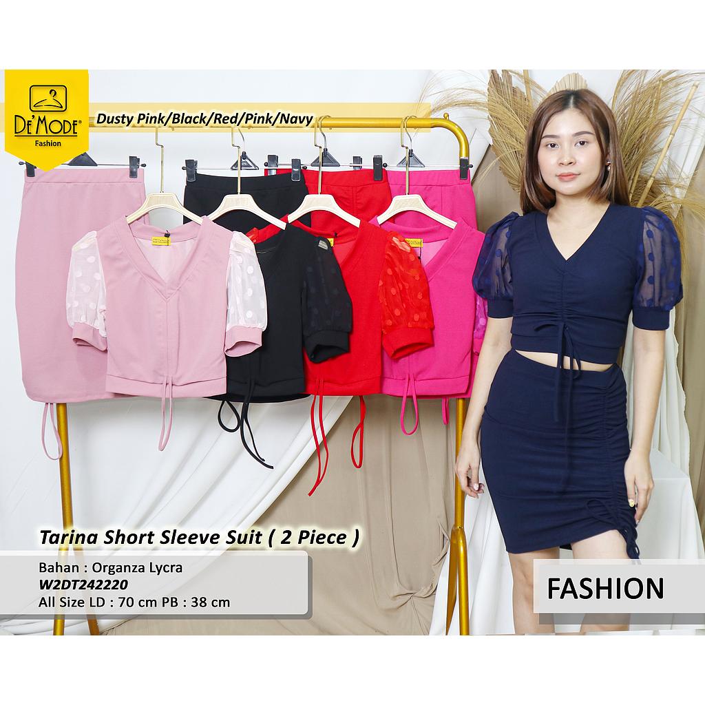Tarina Short sleeve suit (2piece) (DT242)