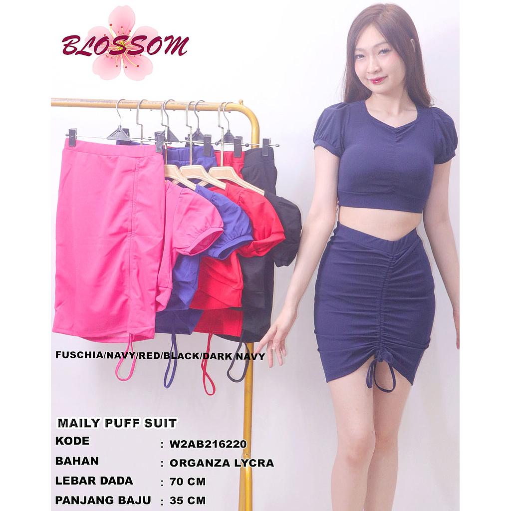 Maily puff suit (2pice) (AB216 )