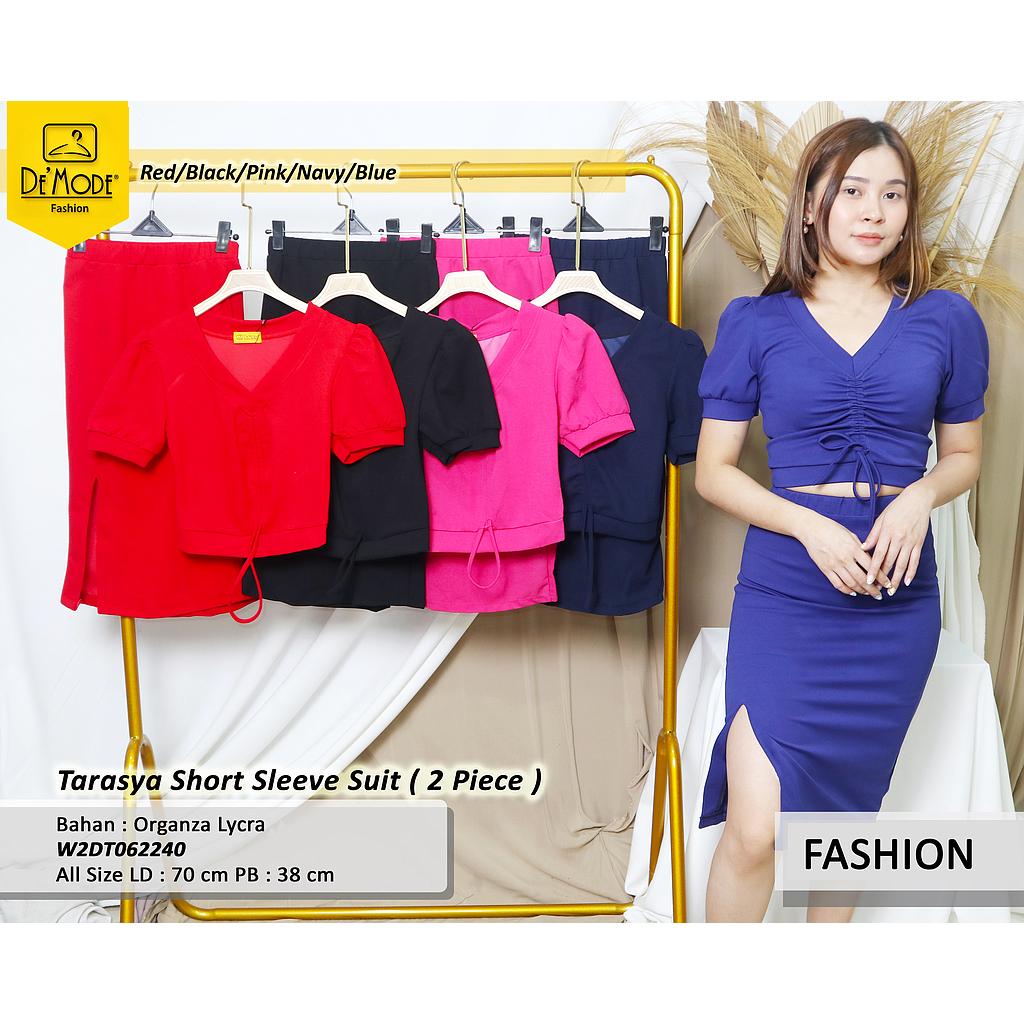 Tarasya Short sleeve suit (2piece) (DT062)