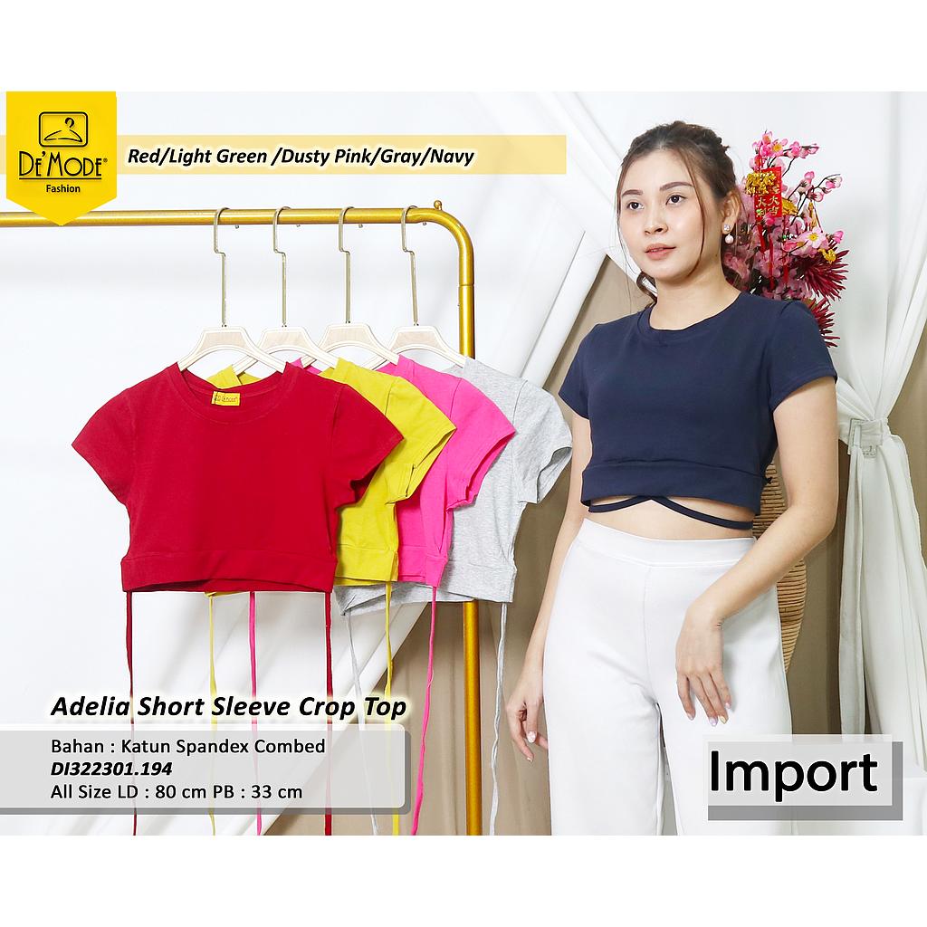 Adelia short sleeve Crop Top (DI.194)