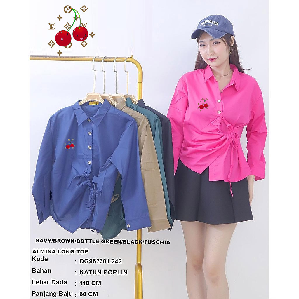  Almina Long  Top (DG.242)