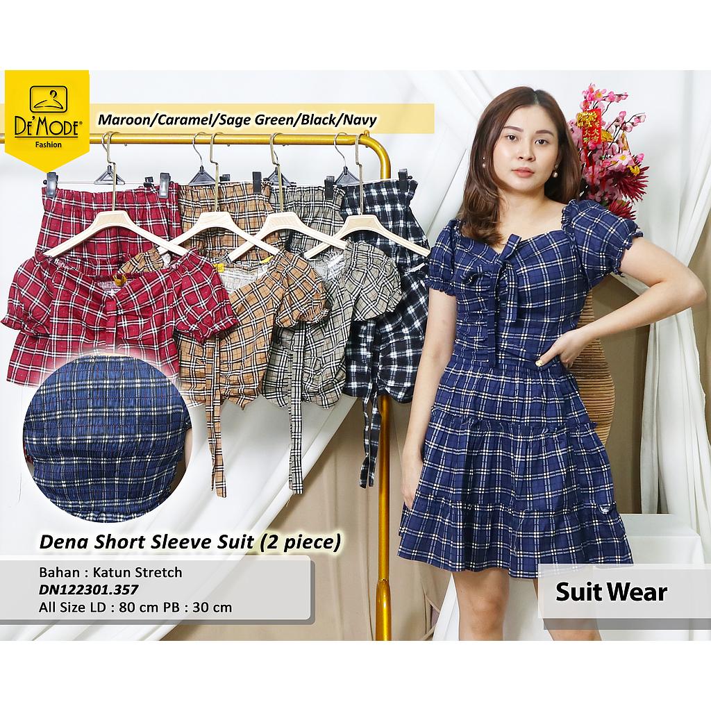  Dena short sleeve suit (2piece)(DN.357)