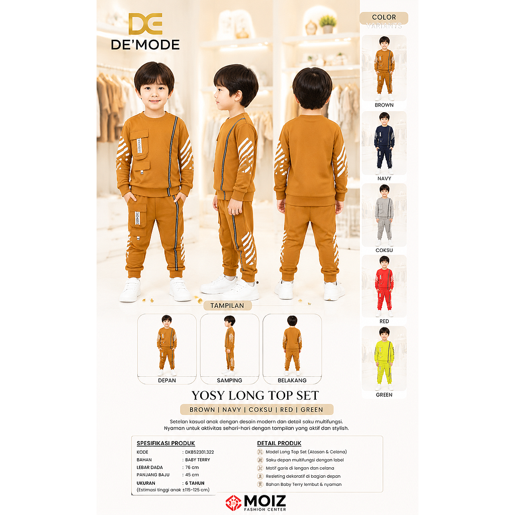 Yosy Long T-Shirt (DK.322)