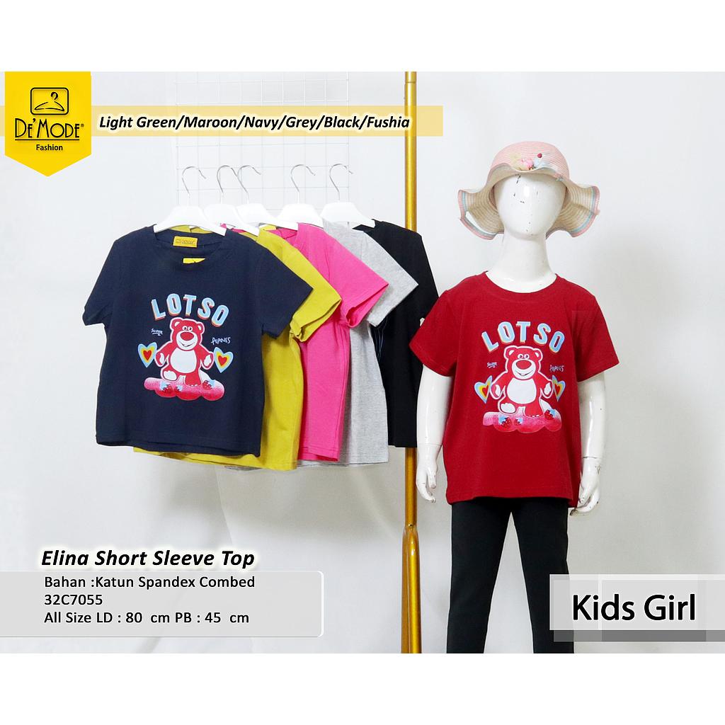 Elina short sleve Top (C705)