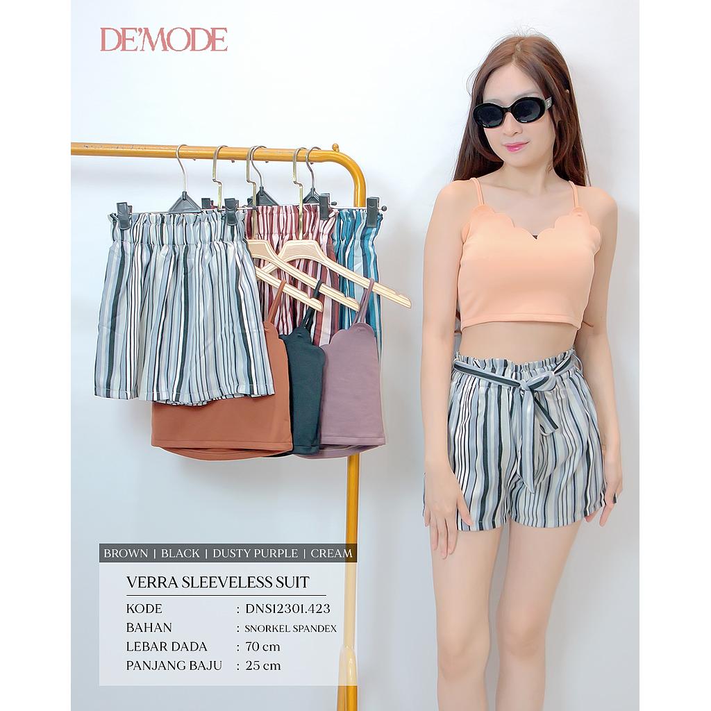  Verra sleeveless suit (2 piece) (DN423)