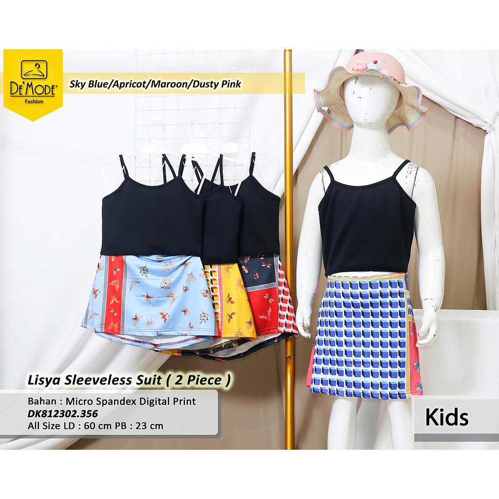 Lisya sleeveless suit (DK.356)