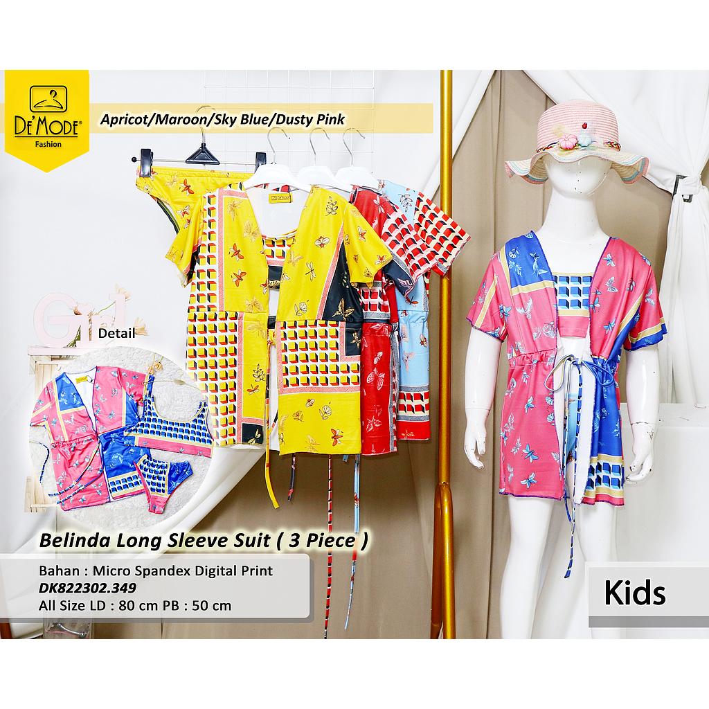 Belinda Long  suit (3 piece)(DK.349)