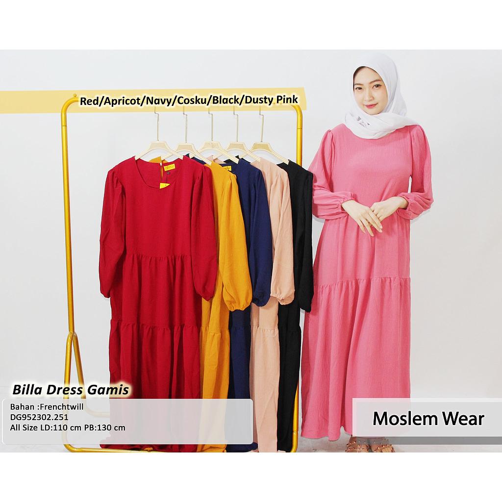 Billa gamis dress (DG.251)