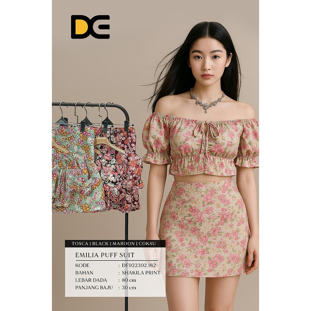 Disell short   Suit (2 piece) (DF.182)