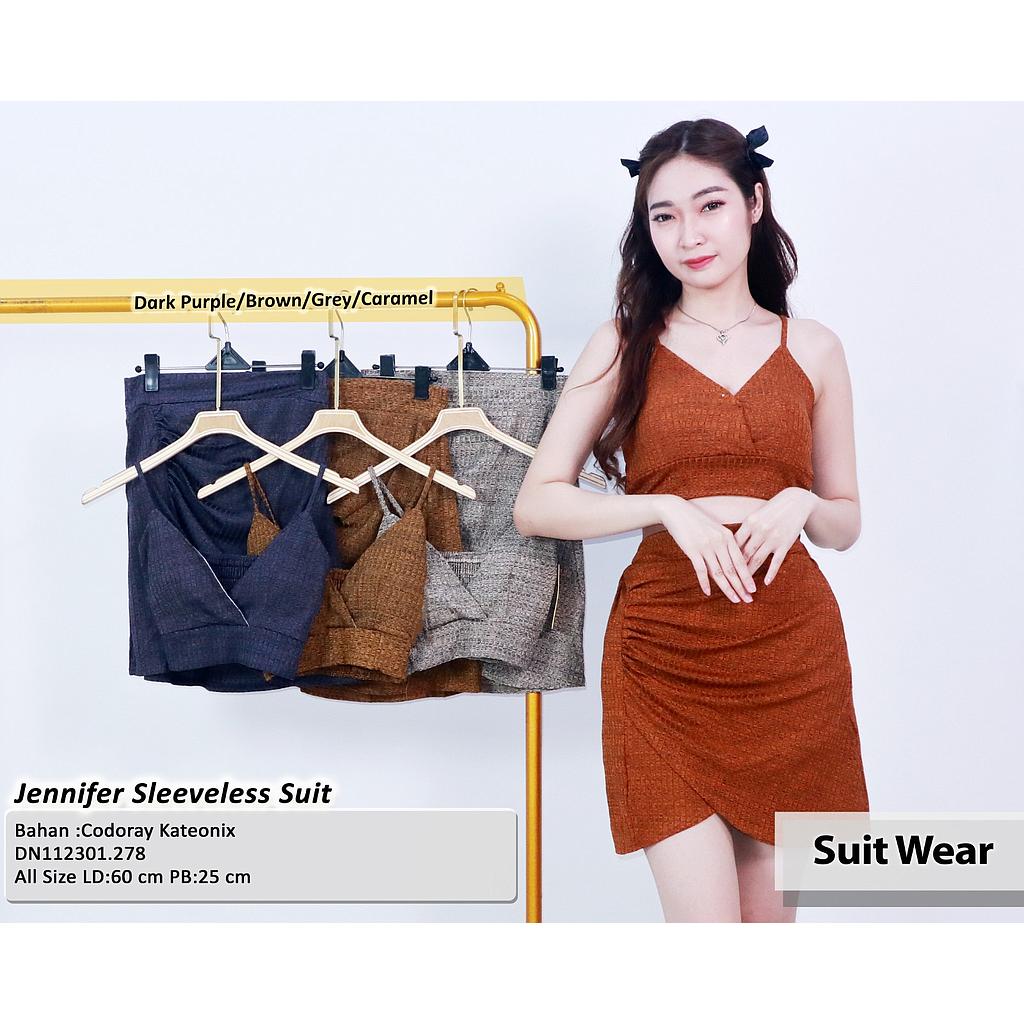 Jennifer sleeveless suit (DN278)