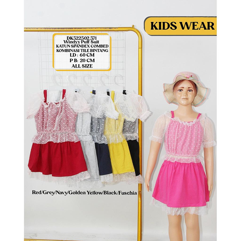 Windyy puff  suit (2 piece) (DK371)